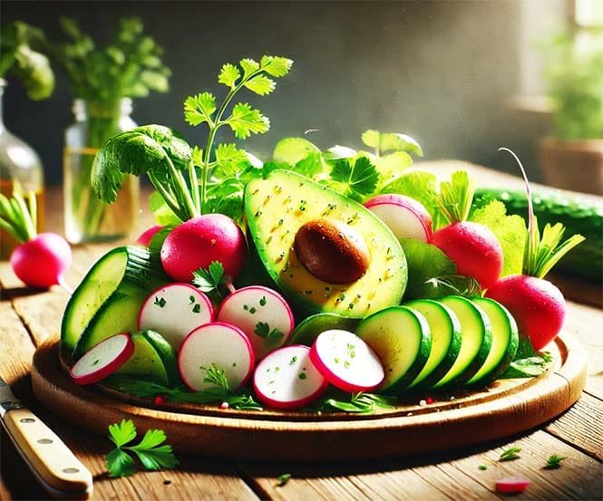 Digestion of Avocado Salad