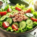 High-Protein Tuna Cucumber Salad